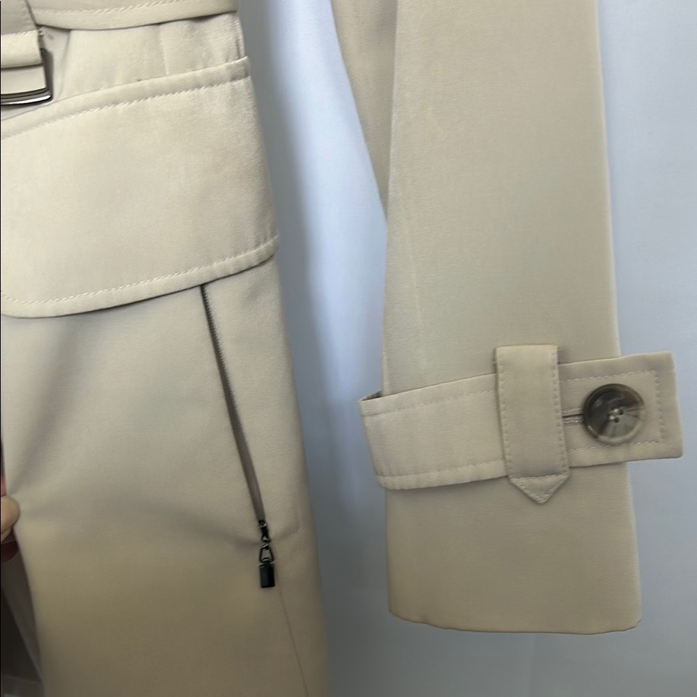 Classic Beige Trench Coat by‎ Fleet Street - Picture 7 of 11